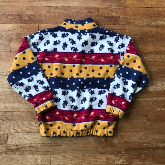 New Moves Retro Print Pullover Sweater - Picture 5 of 6